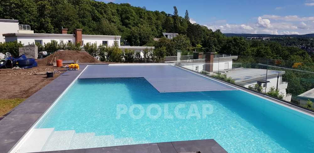 Gartenpool Abdeckung für Energieeinsparung