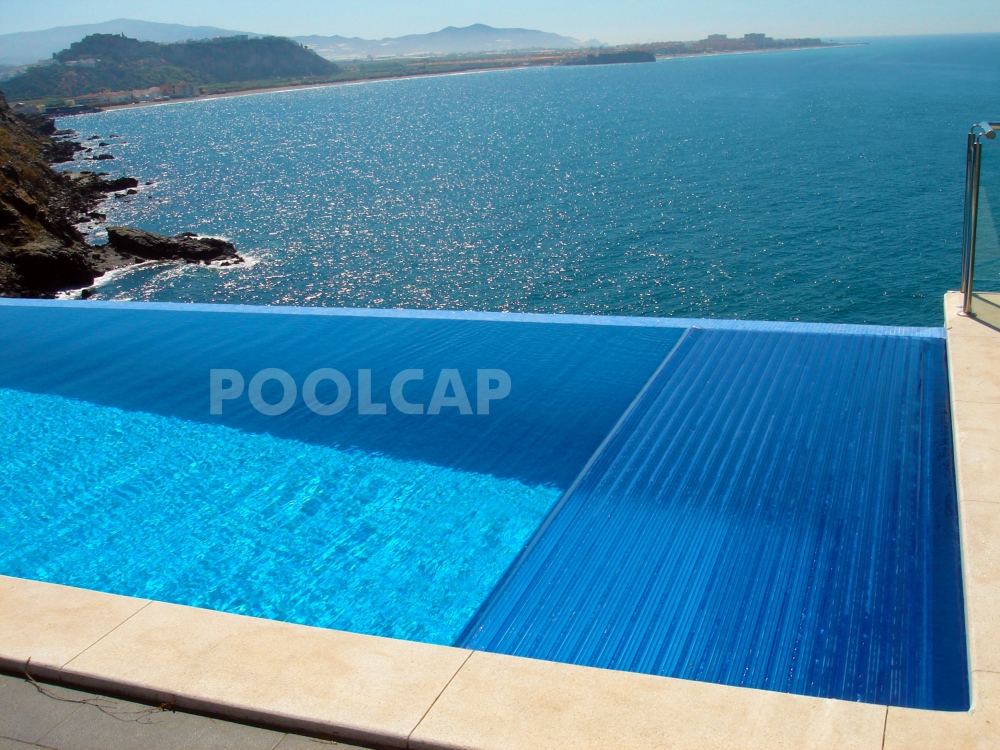 Pool Abdeckung Infinity Pool