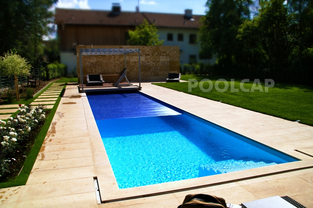 Pool Außen Garten abdecken