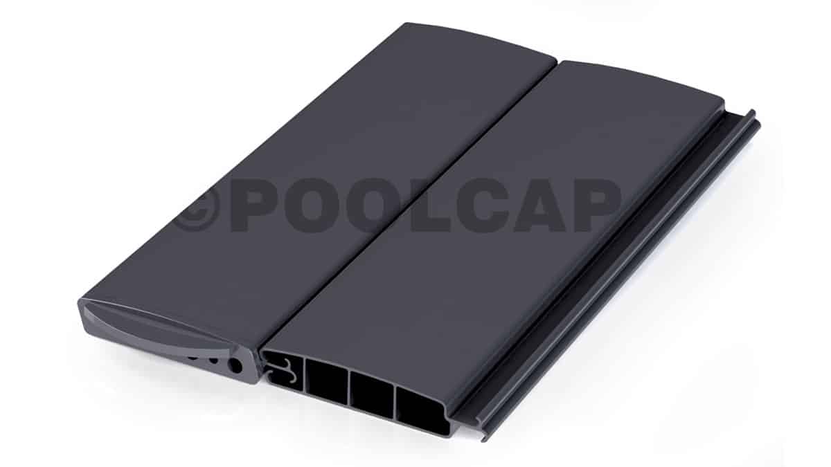 PVC Profil anthrazit