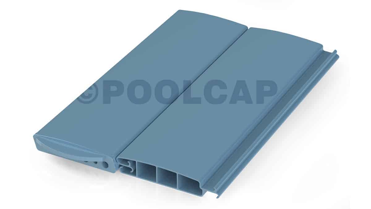 PVC Profil gruenblau