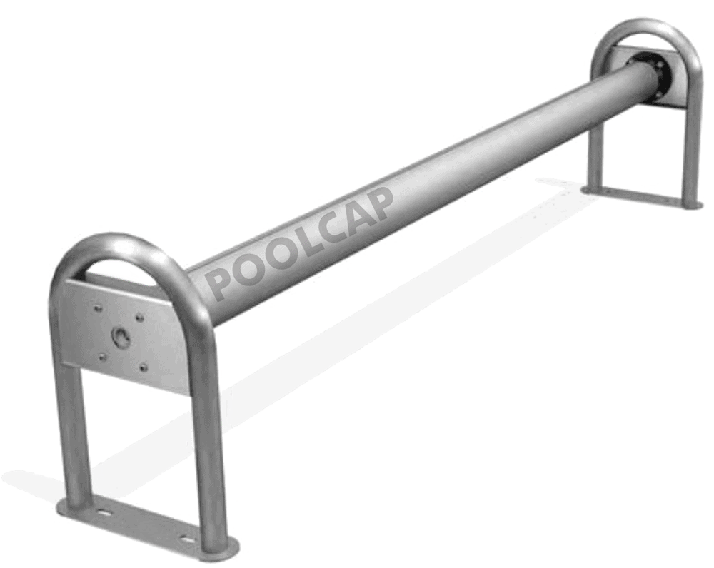 Pool Abdeckung Aufrollvorrichtung Ronda elektrisch mit Rohrmotor frei