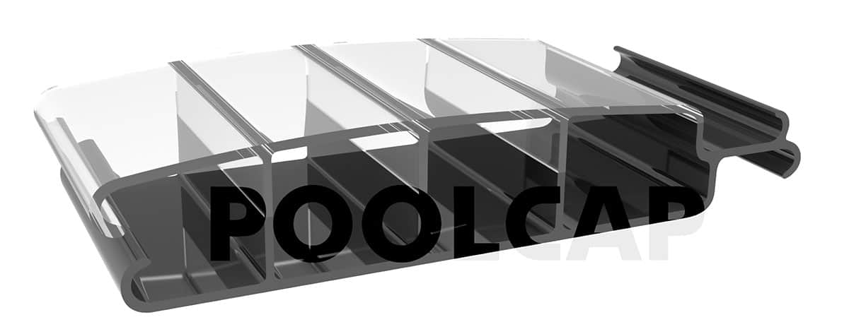 Poolabdeckung Rolloabdeckung 14 60 mm solar Profil