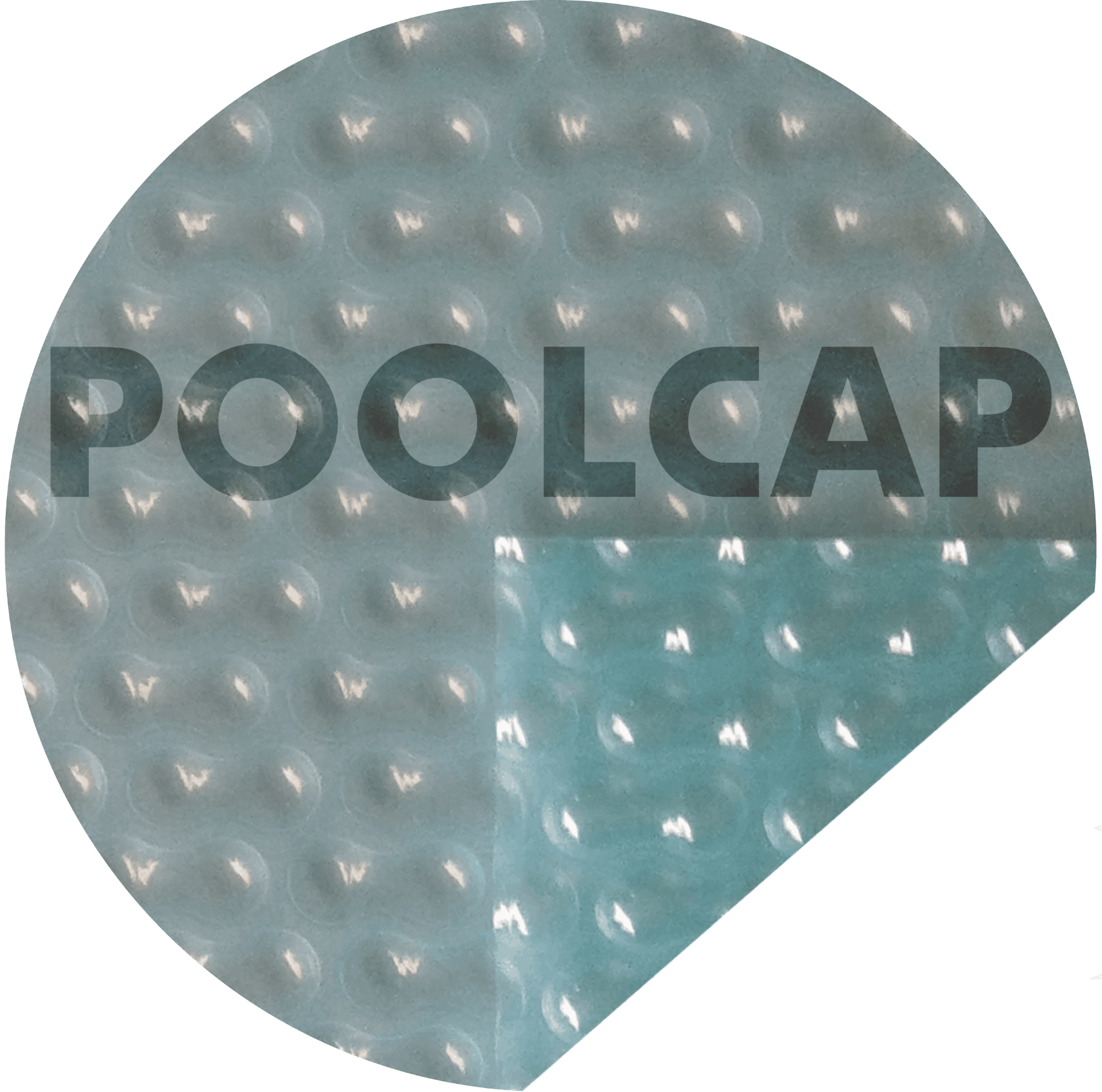 Solarfolie Pool 500 Micron transluzent geo bubble