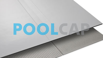 pool schaumabdeckung Isola grau