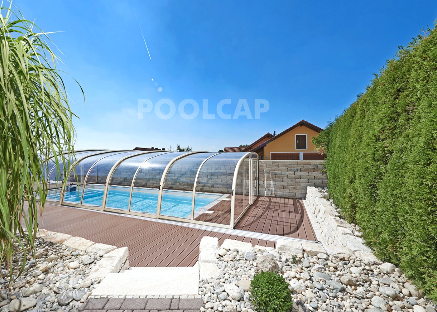 Pool Ueberdachung Aquacomet Creative