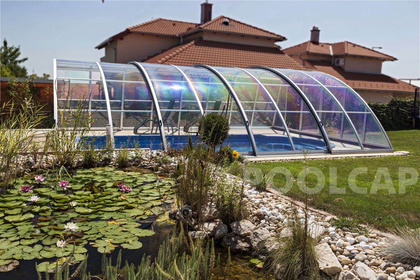 Pool Ueberdachung Aquacomet Practic1