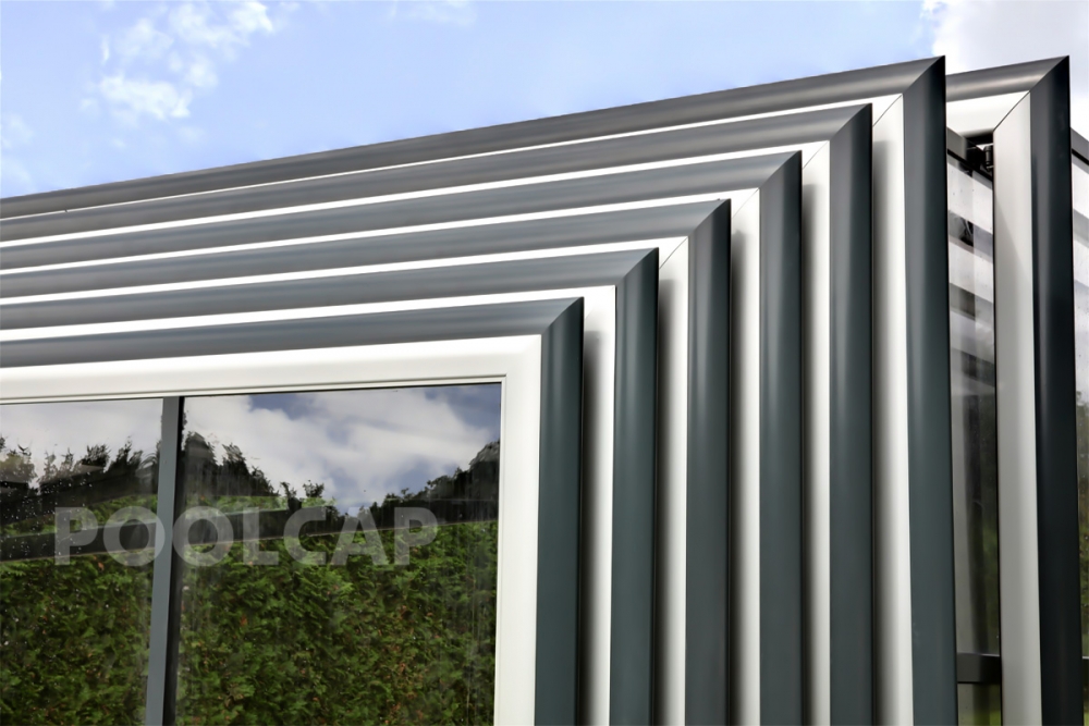 Pool mit Hallenueberdachung orion 5