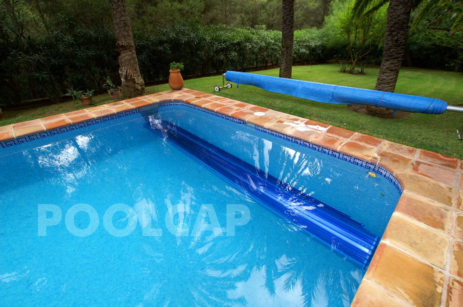 Poolabdeckung Spanien Rolloabdeckung