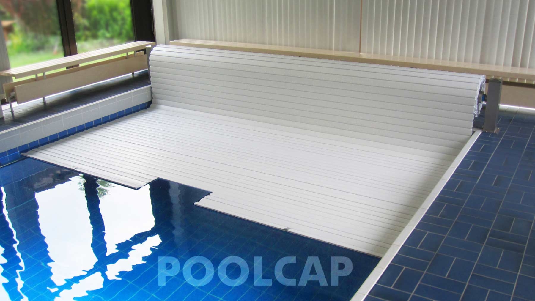 Poolabdeckung Oberfluranlage Slimline 6