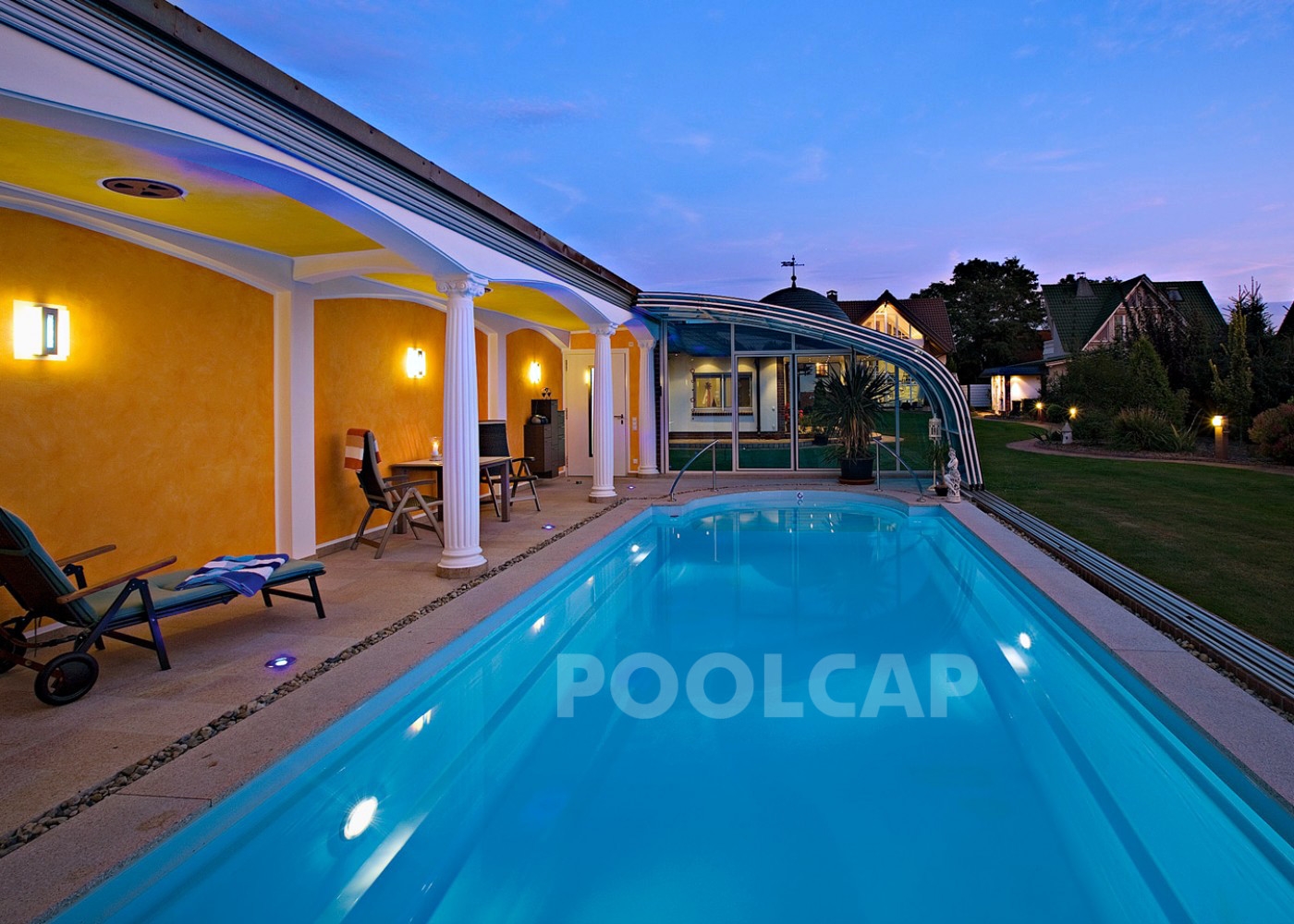 Poolueberdachung Aquacomet Creative