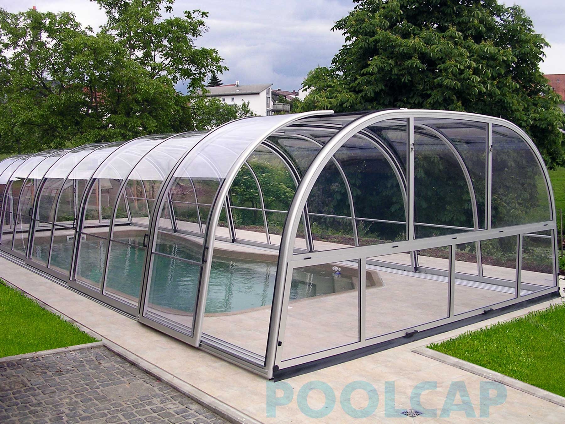 Poolüberdachung Poolhalle Aquacomet Harmonie13