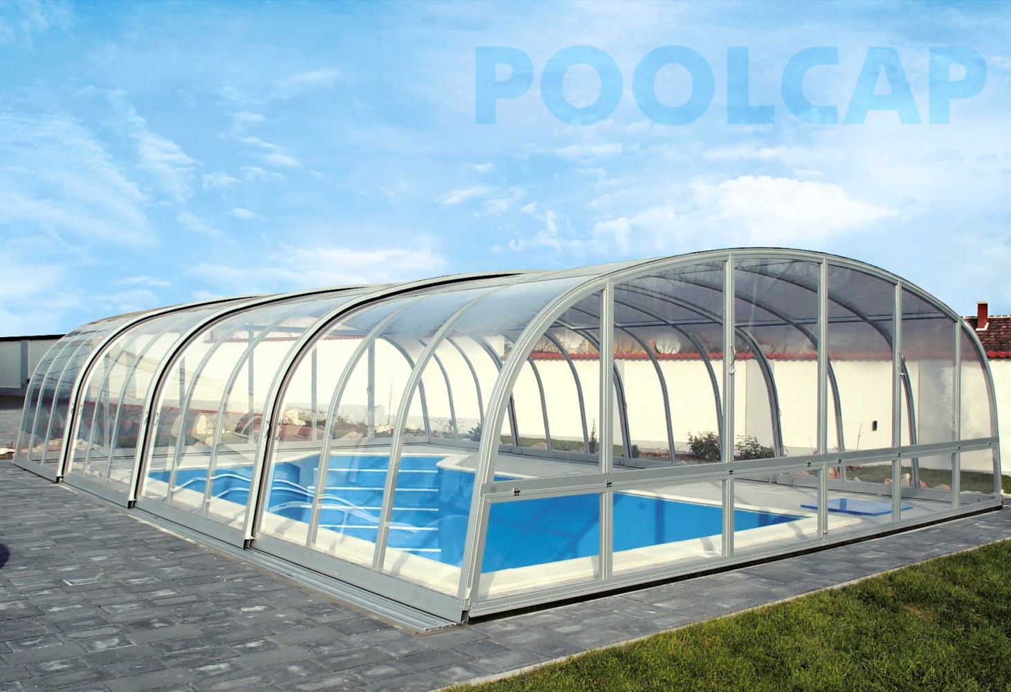 Poolüberdachung Poolhalle Aquacomet Harmonie8