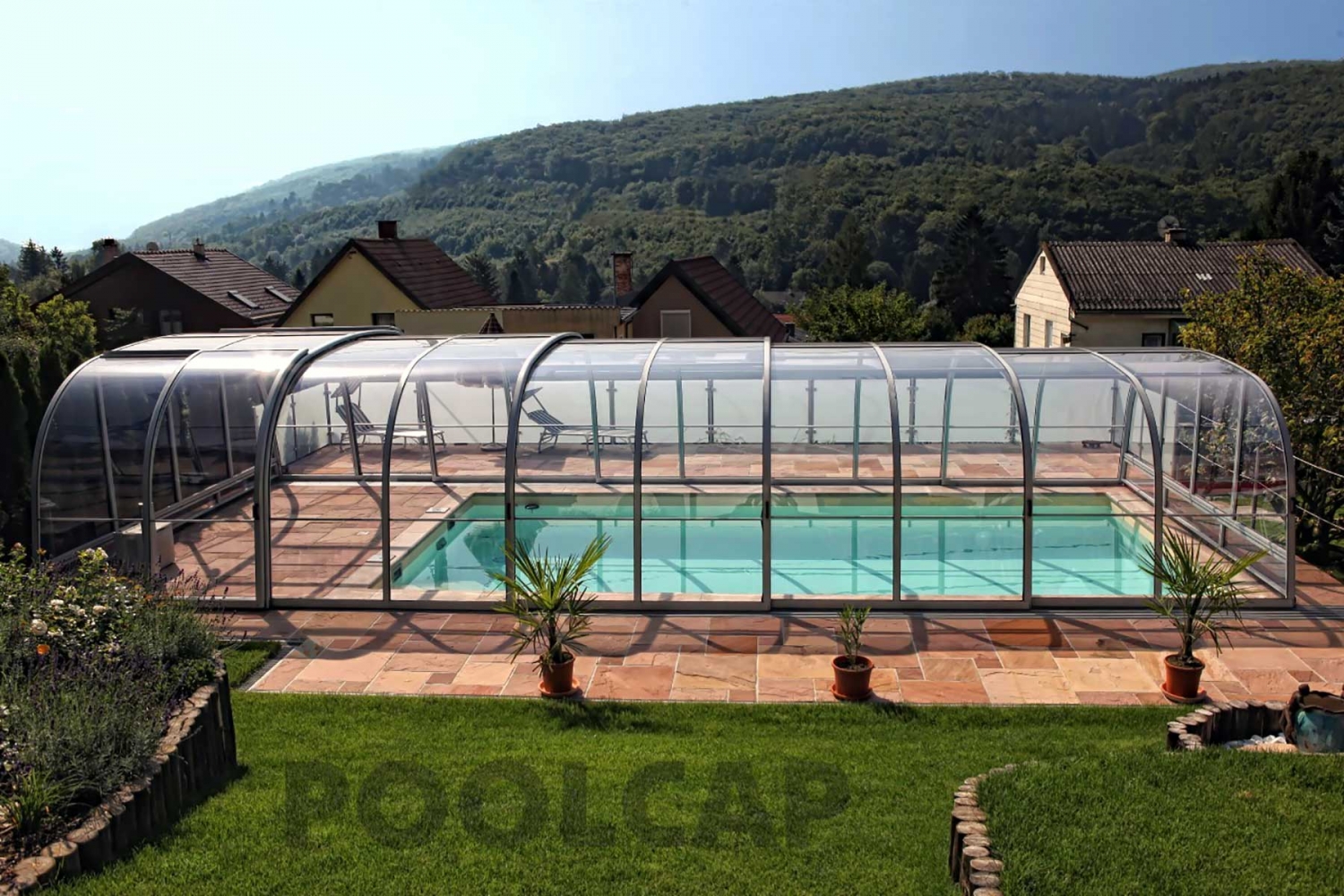 Poolüberdachung Poolhalle Aquacomet Harmonie9