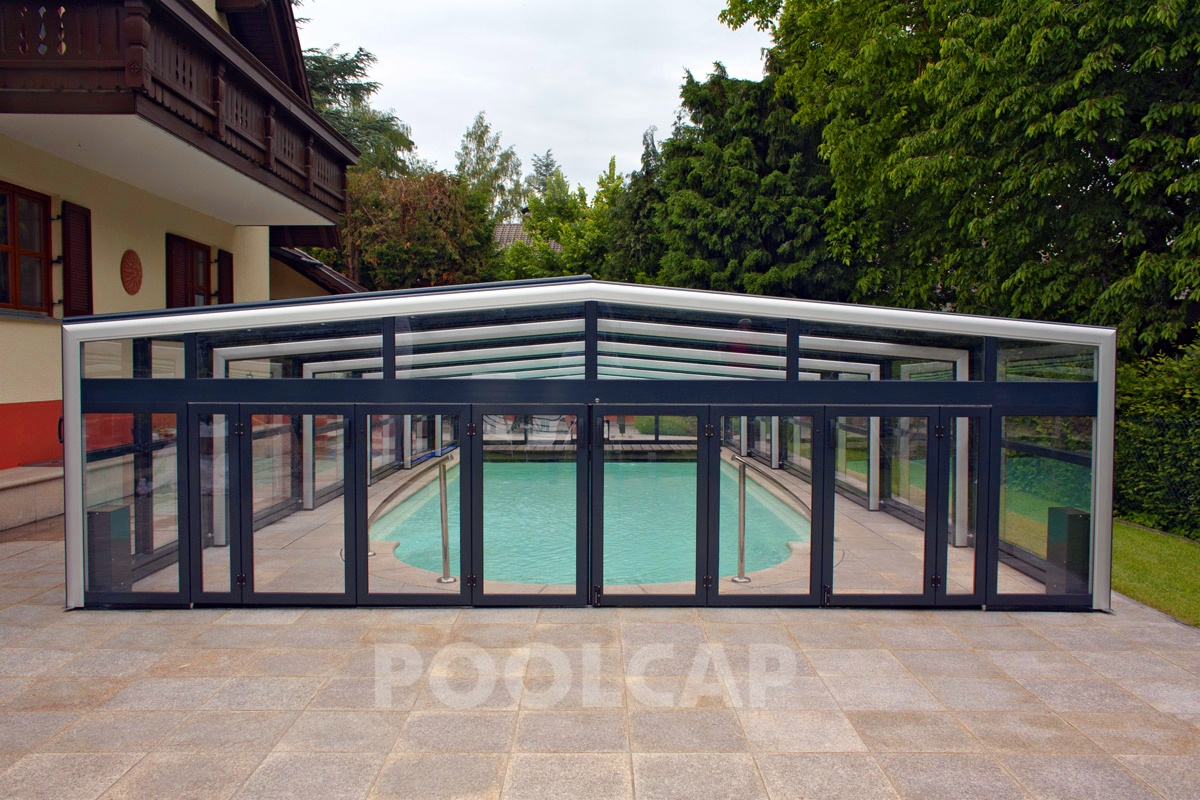 ueberdachung fuer Pool aquacomet orion 11